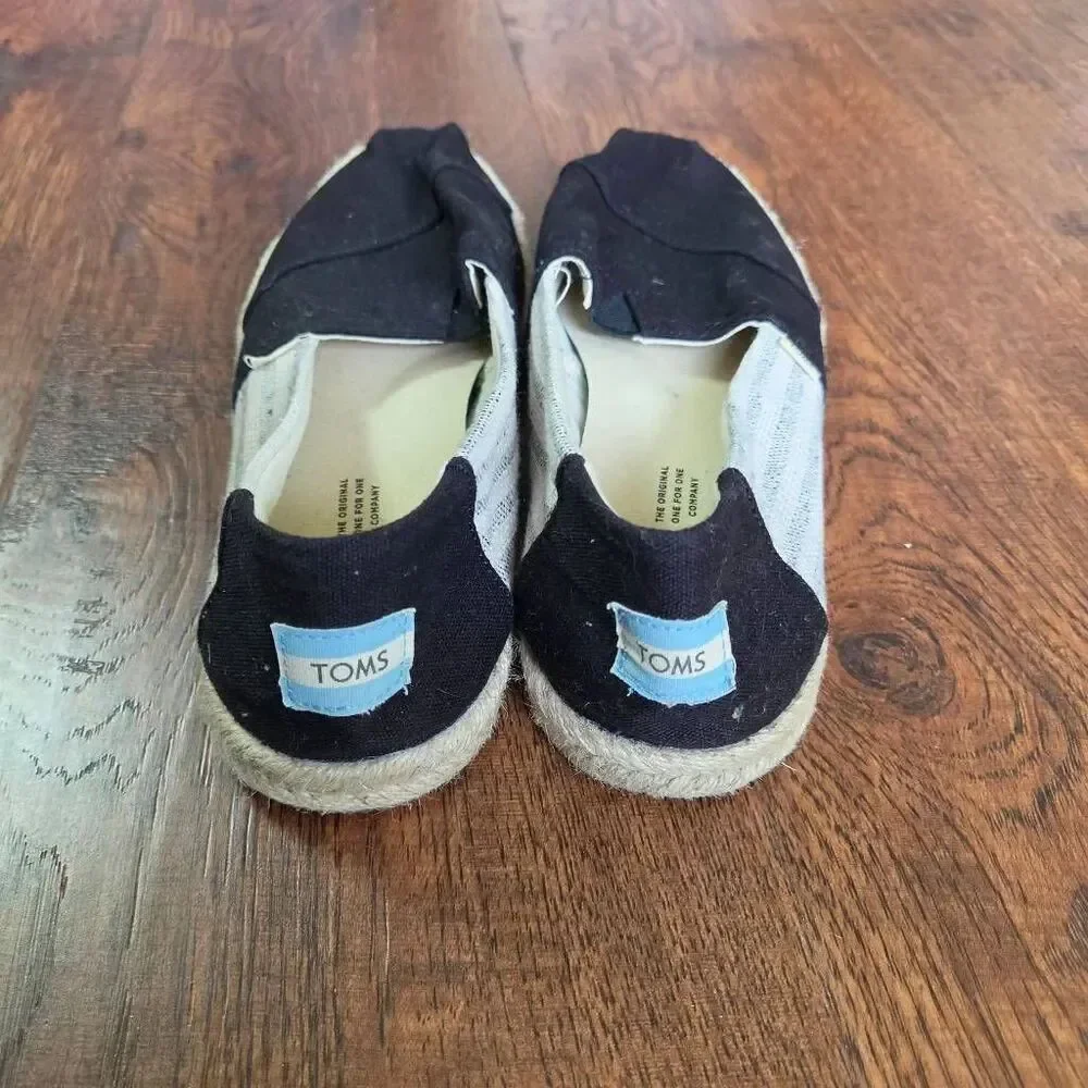 Toms Alpargata University Ivy League Stripe Espadrilles